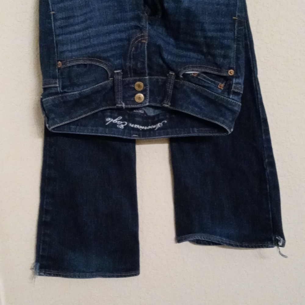 American eagle wom like new blue jeans en jeans